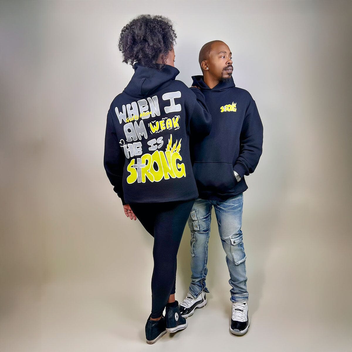 Strong Hoodie GOD IS MORE.