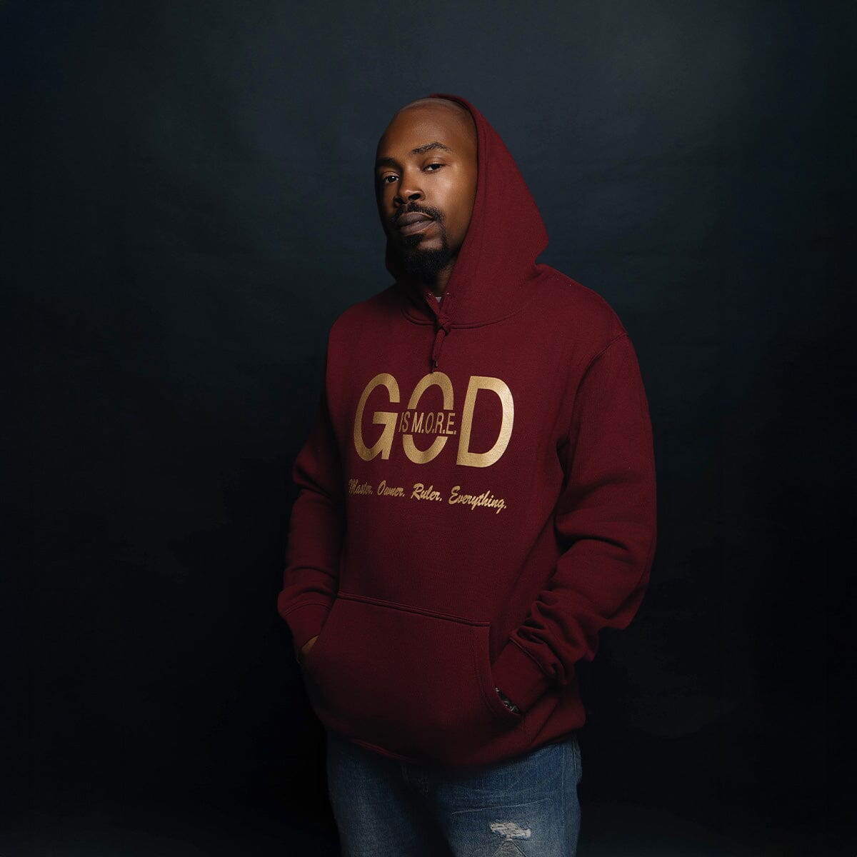 Royalty Hoodie GOD IS MORE.