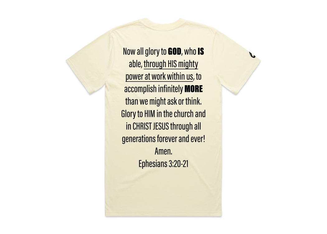 GOD IS MORE™ Definitive Tee Butter