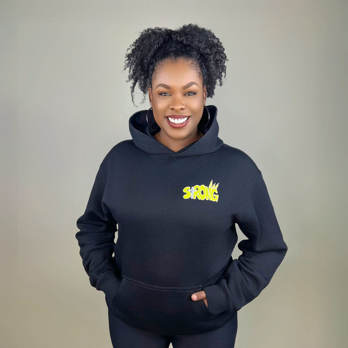 Strong Hoodie GOD IS MORE.