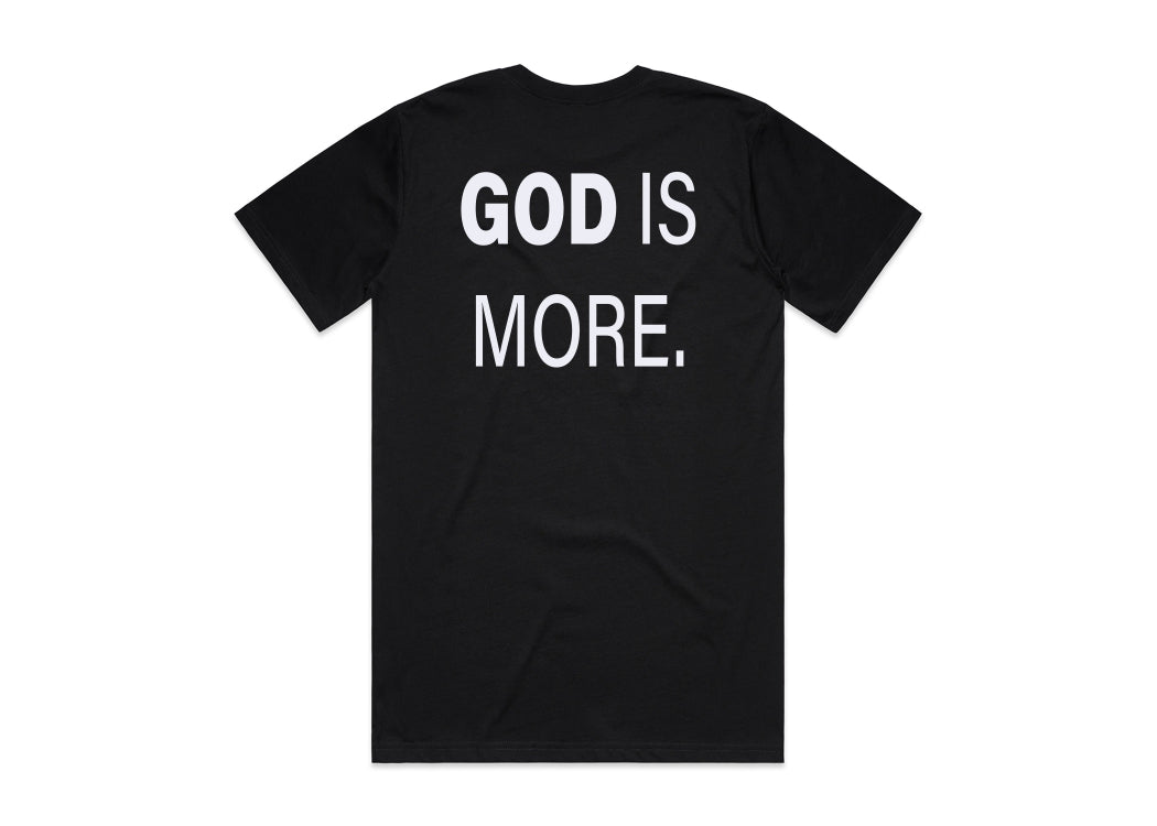 GOD IS MORE™ Trademark Tee Black