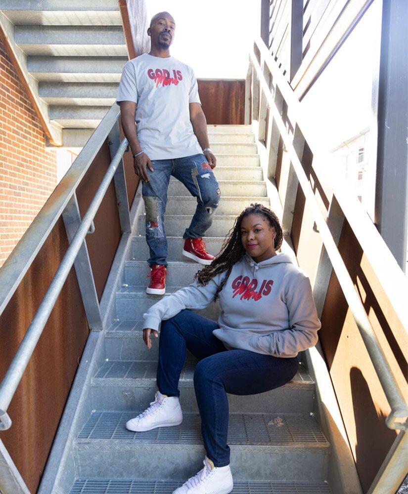 Cornerstone Bundle Hoodie + Tee GOD IS MORE. 