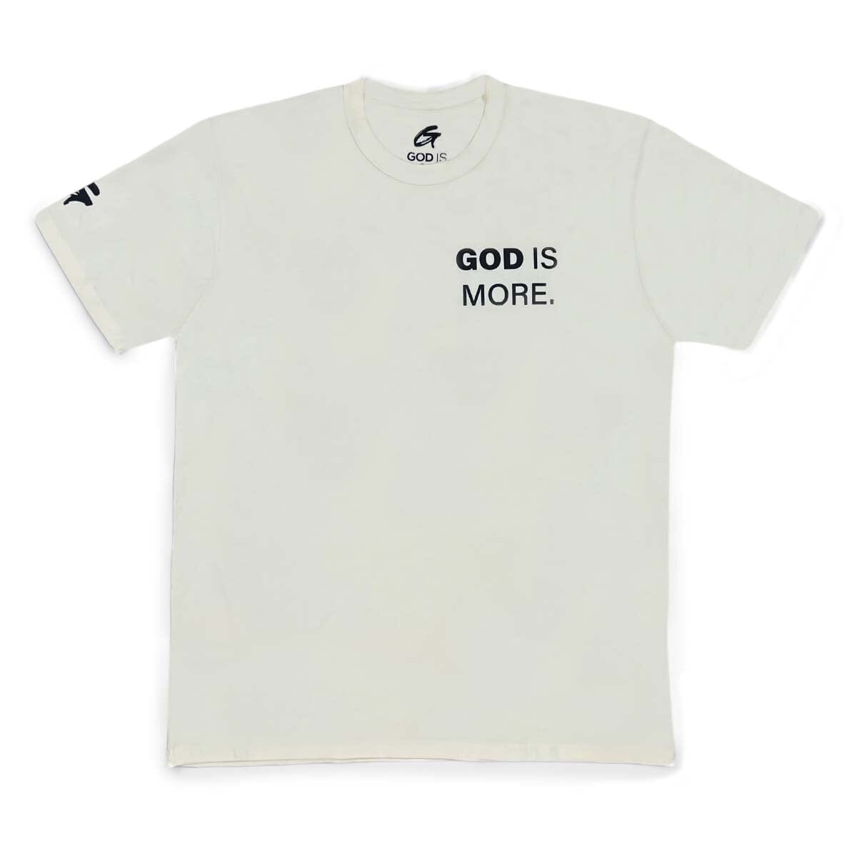 Definitive Tee Cream GOD IS MORE. 