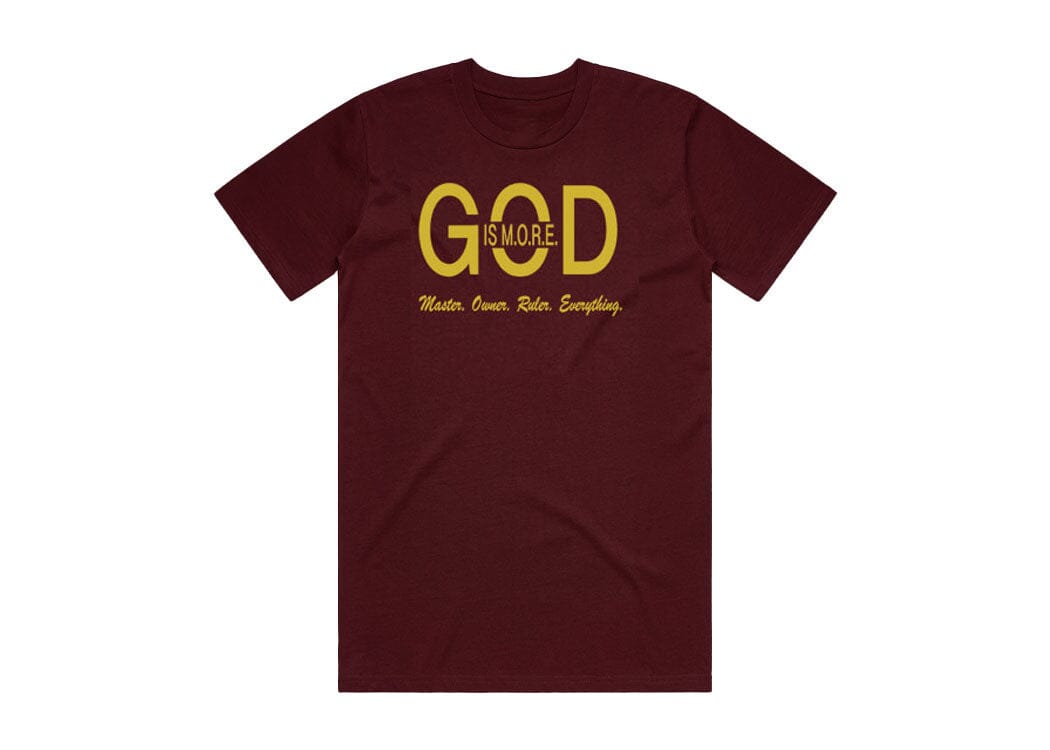 Royalty Tee GOD IS MORE. 