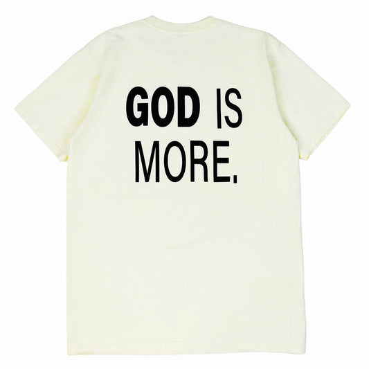 Trademark Tee Cream GOD IS MORE. 