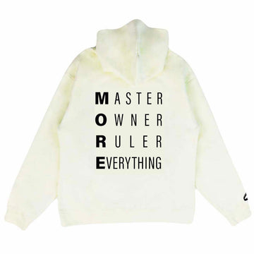 Foundation Hoodie Cream GOD IS MORE. 